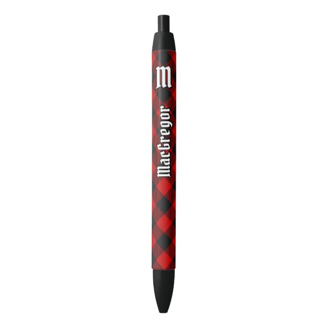MacGregor Rob Roy Stylo d'encre Tartan (devant Vertical)