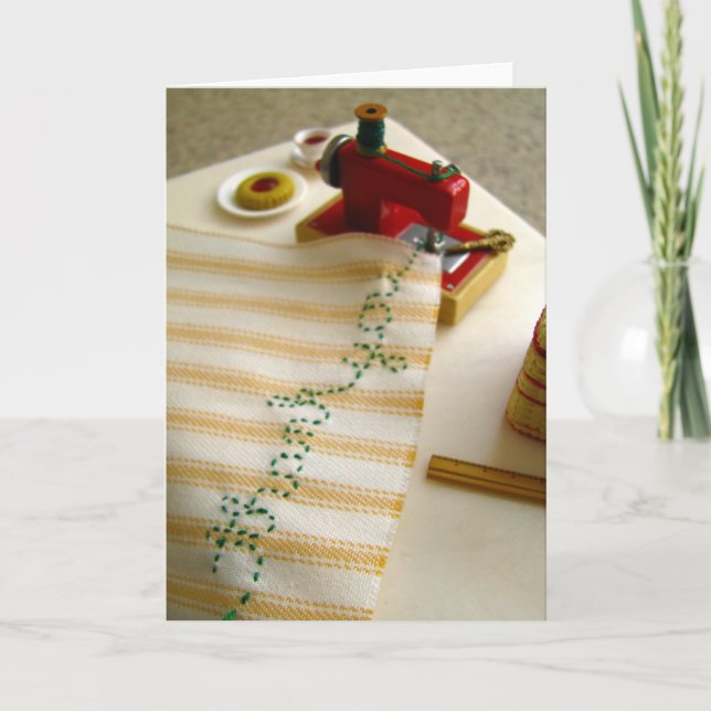 Machine à coudre Merci (Devant)