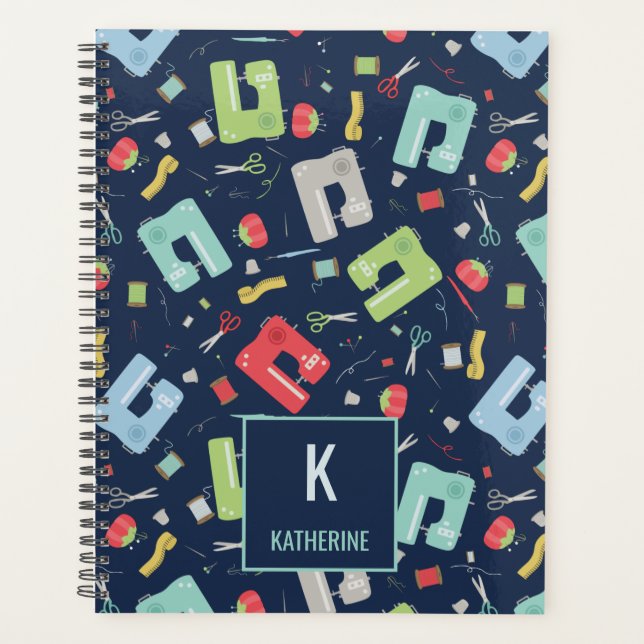 Machine à coudre Seamstress Motif planificateur (Devant)