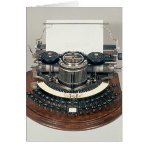 Machine à écrire de Hammond, avec le clavier idéal