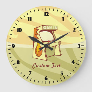 Machine d'arcade grande horloge