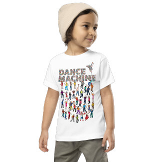 Machine de danse T-Shirt Colorful People Illustrat