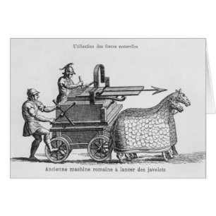 Machine de guerre romaine pour les javelots de