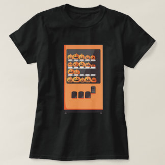 Machine de vente de citrouilles T-shirt mignon d'H