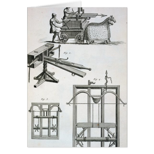 Machines ballistiques romaines, du 'Encyclopedie (Devant)