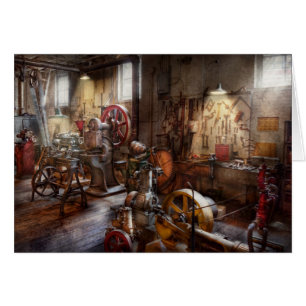 Machiniste - une salle complètement des souvenirs