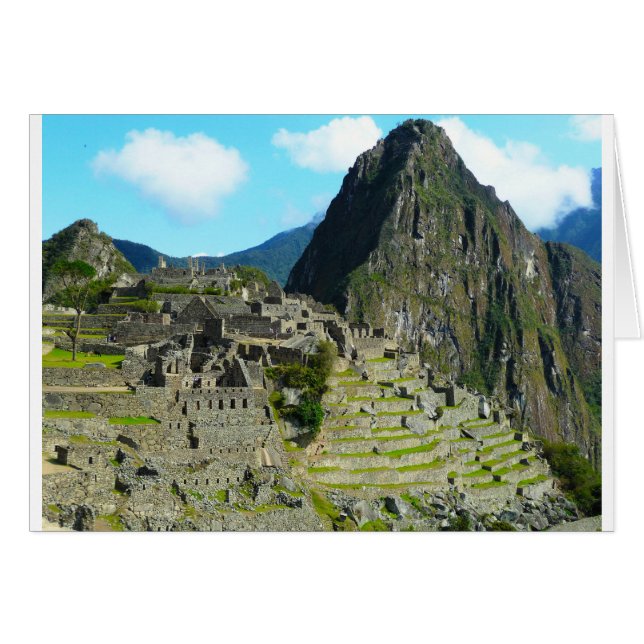Machu-Picchu (Devant horizontal)