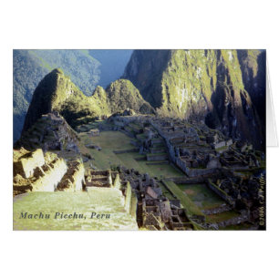 'Machu Picchu à l'aube'