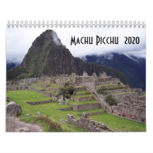 Machu Picchu - Calendrier 2020