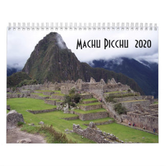 Machu Picchu - Calendrier 2020