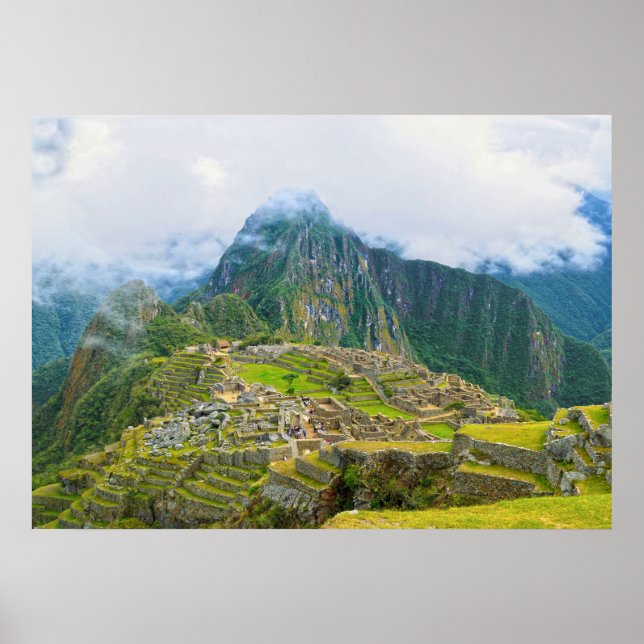 Machu Picchu Overlook, Pérou Poster (Devant)