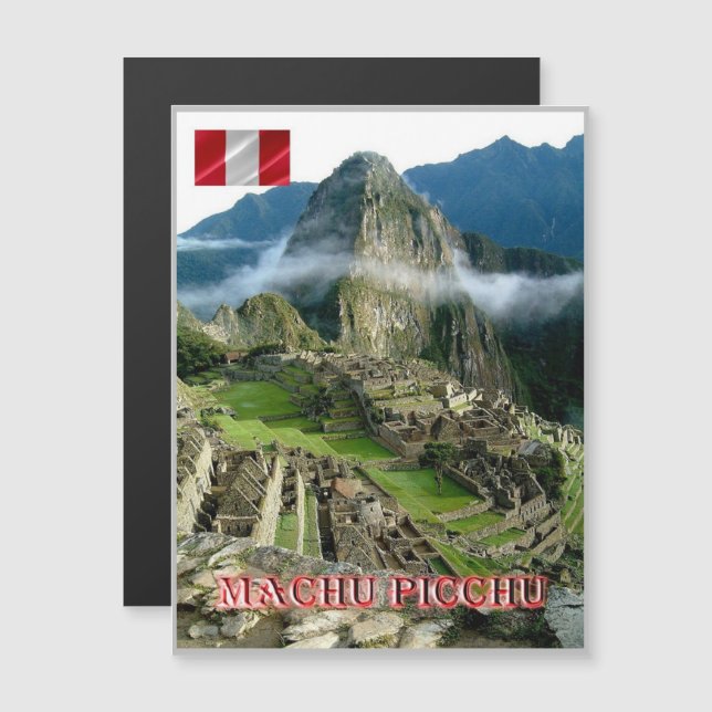 Machu Picchu - Pérou - (Devant / Derrière)