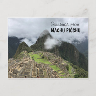Machu Picchu, Pérou Carte postale