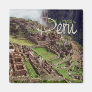 MACHU PICCHU Pérou Voyage Souvenir Magnet
