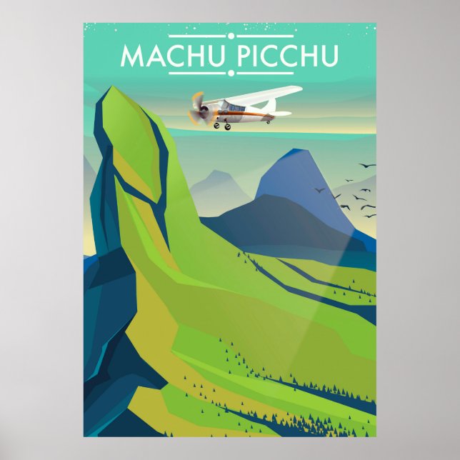 machu picchu poster Voyage de vol (Devant)