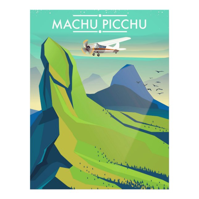 machu picchu poster Voyage de vol (Devant)