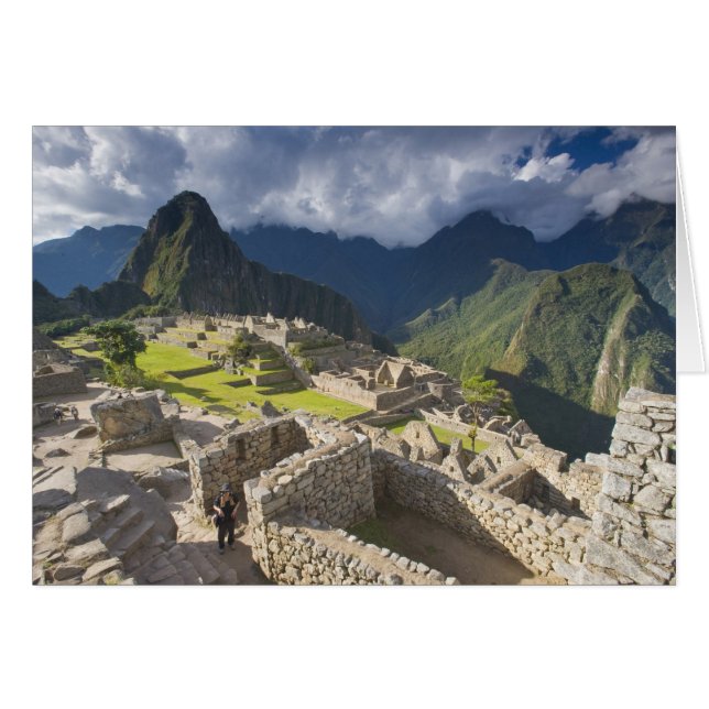 Machu Picchu, ruines antiques, UNESCO monde 3 (Devant horizontal)