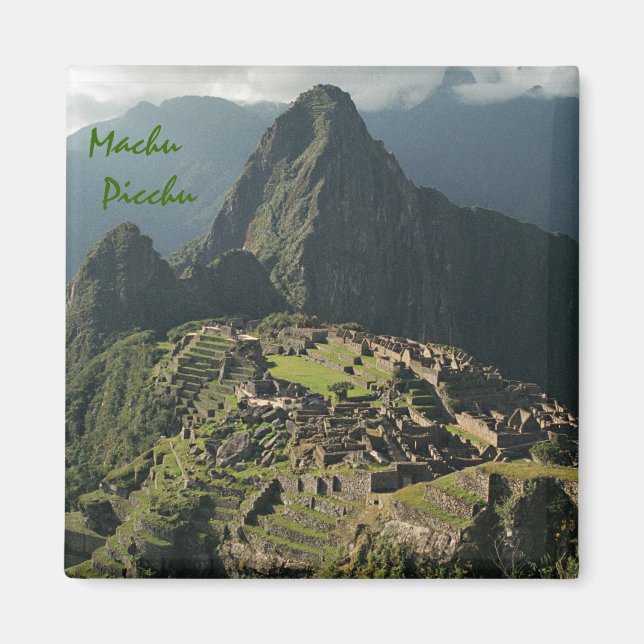 Machu Picchu Souvenir Réfrigérateur Magnet (Devant)