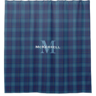 MacKerrell Clan Tartan Douche Plaid Rideau