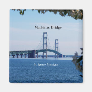 Mackinac Bridge St. Ignace magnet