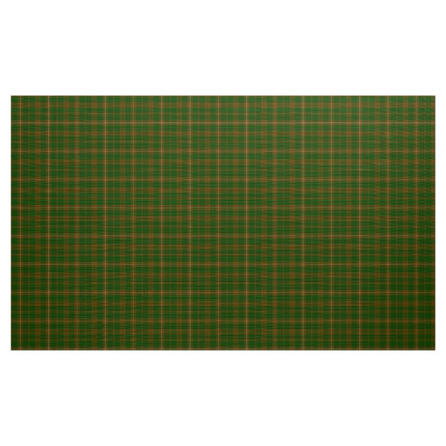 MacKinnon Tartan Green, et tissu Brown Plaid (Yard)