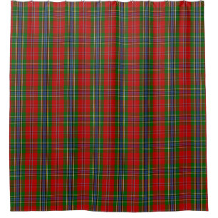 MacLean De Duart Tartan Douche Rideau