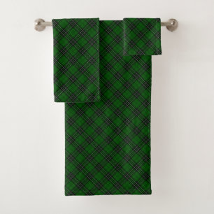 MacLean Tartan vert et noir plaid