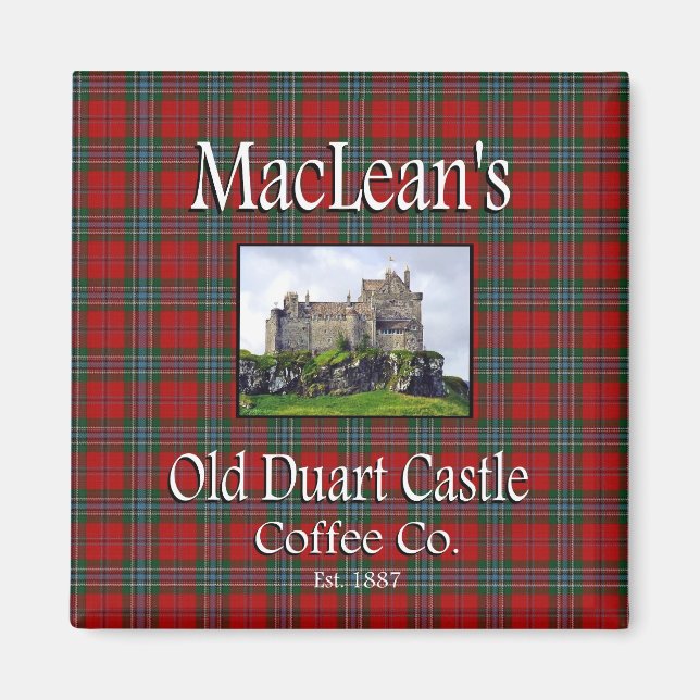 MacLean's Old Duart Castle Coffee Co. Magnet (Devant)