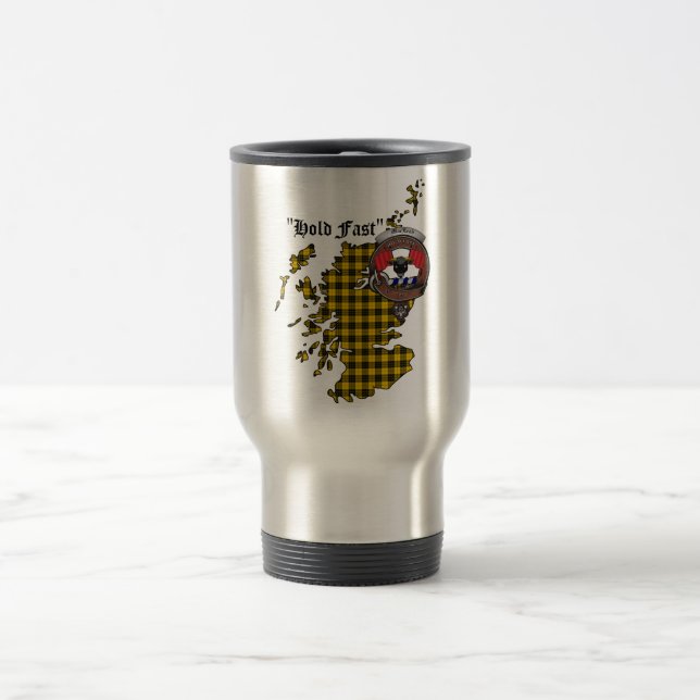 MacLeod Clan Badge Travel Mug (Centre)