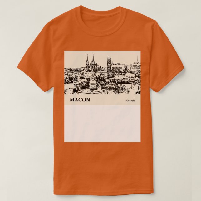 Macon Georgia TShirt 1 (Design devant)