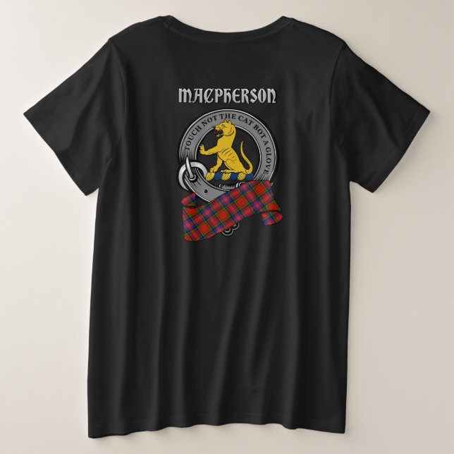 MacPherson Clan Badge & Tartan (arrière) (Design dos)
