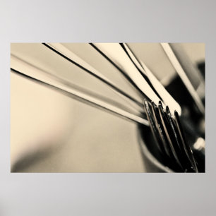 Macro de cuisine Poster de vie