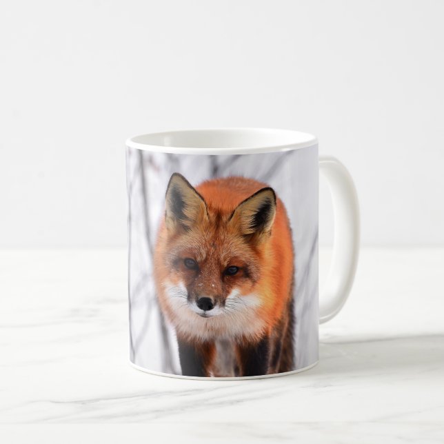 maculez la tasse, tasse de café de renard, cadeau (Devant droit)
