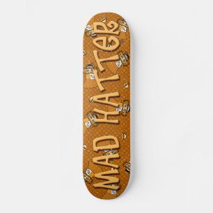 Mad Hatter Skateboard (Orange)