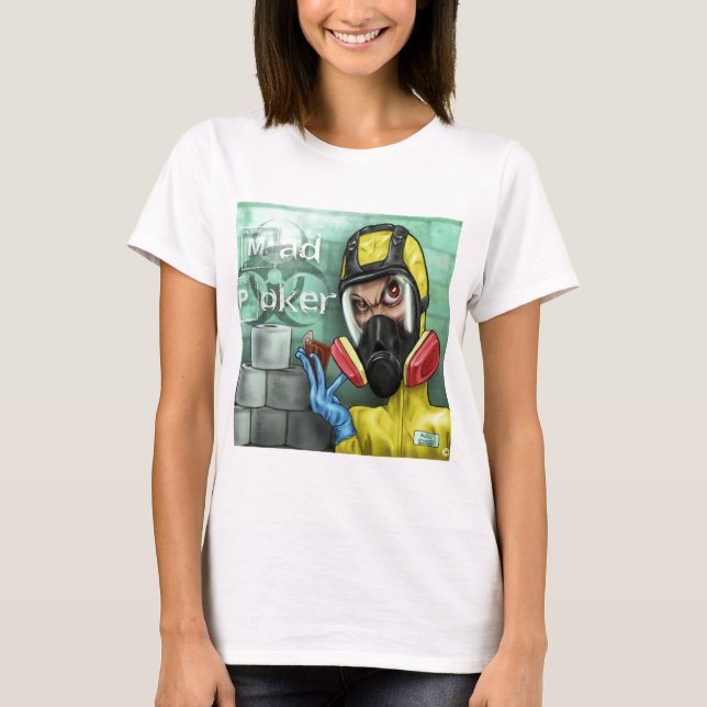 MAD Poker Covid Pazzo T-shirt femme (Devant)
