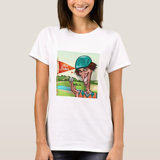 MAD Poker Golf Pazzo T-shirt femme (Devant)