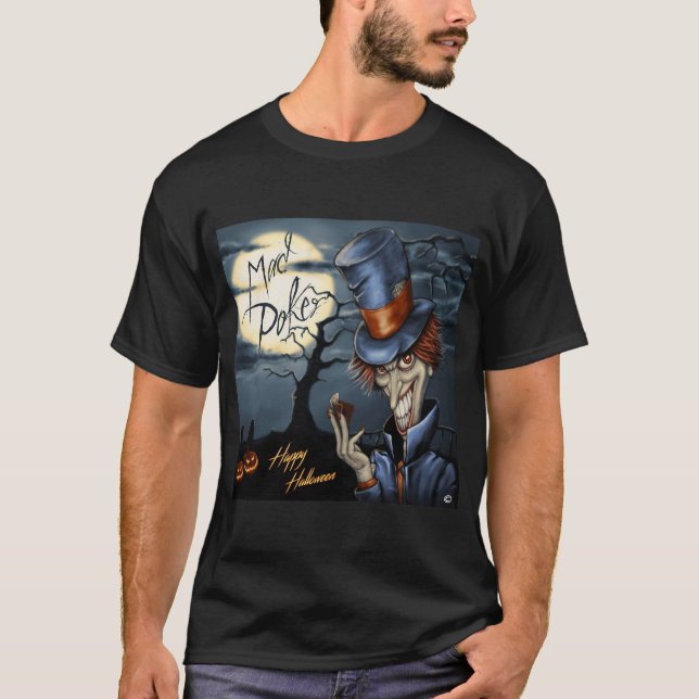 MAD Poker Halloween Pazzo T-shirt homme (Devant)