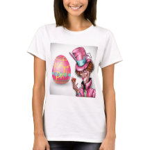 MAD Poker Pazzo Pâques T-shirt femme