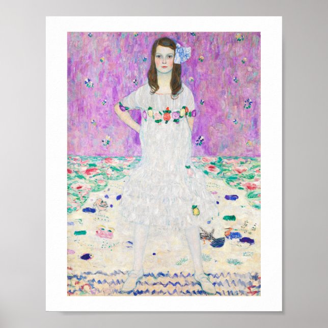 MÄDA PRIMAVESI PAR GUSTAV KLIMT POSTER 1912-13 (Devant)