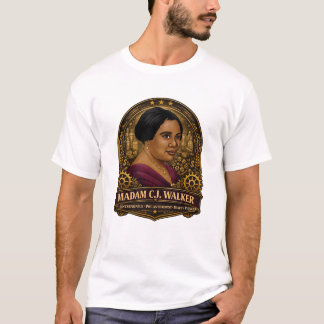 Madam C.J. Walker Entrepreneur T-Shirt