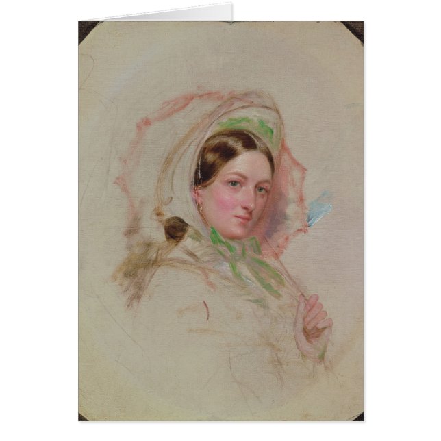 Madame avec un parasol (Devant)