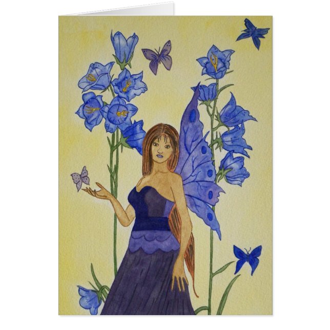 Madame Bluebell Card (Devant)