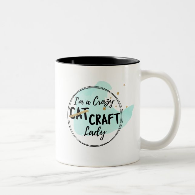 Madame de métier de Crezy Mug - Teal (Droit)