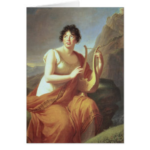 Madame de Stael comme Corinne, 1809