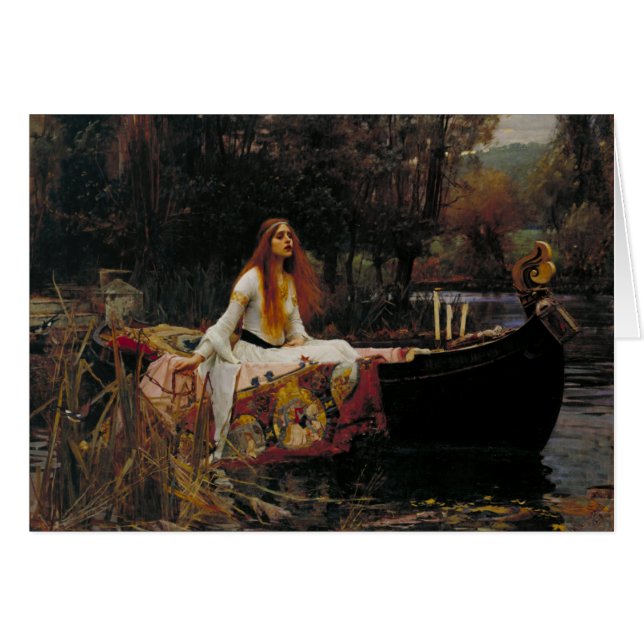 Madame d'échalote par John William Waterhouse (Devant Horizontal)