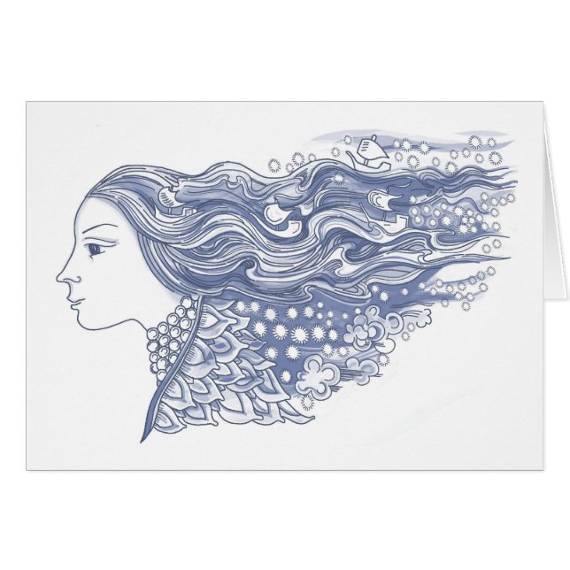 Madame des vagues et des étoiles (Devant horizontal)