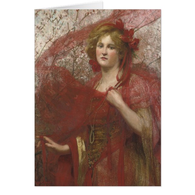 Madame en printemps rouge (Devant)