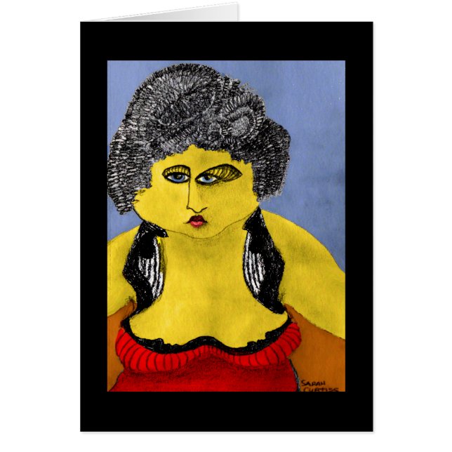 Madame en rouge (Devant)