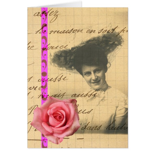 Madame et l'art numérique rose rose (Devant)