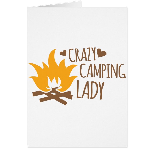 Madame folle de camping (Devant)